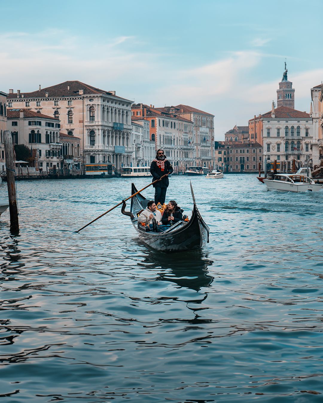 Góndola en el Gran Canal